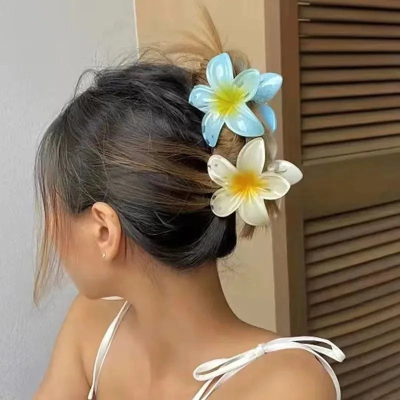 Flower Claw Clip