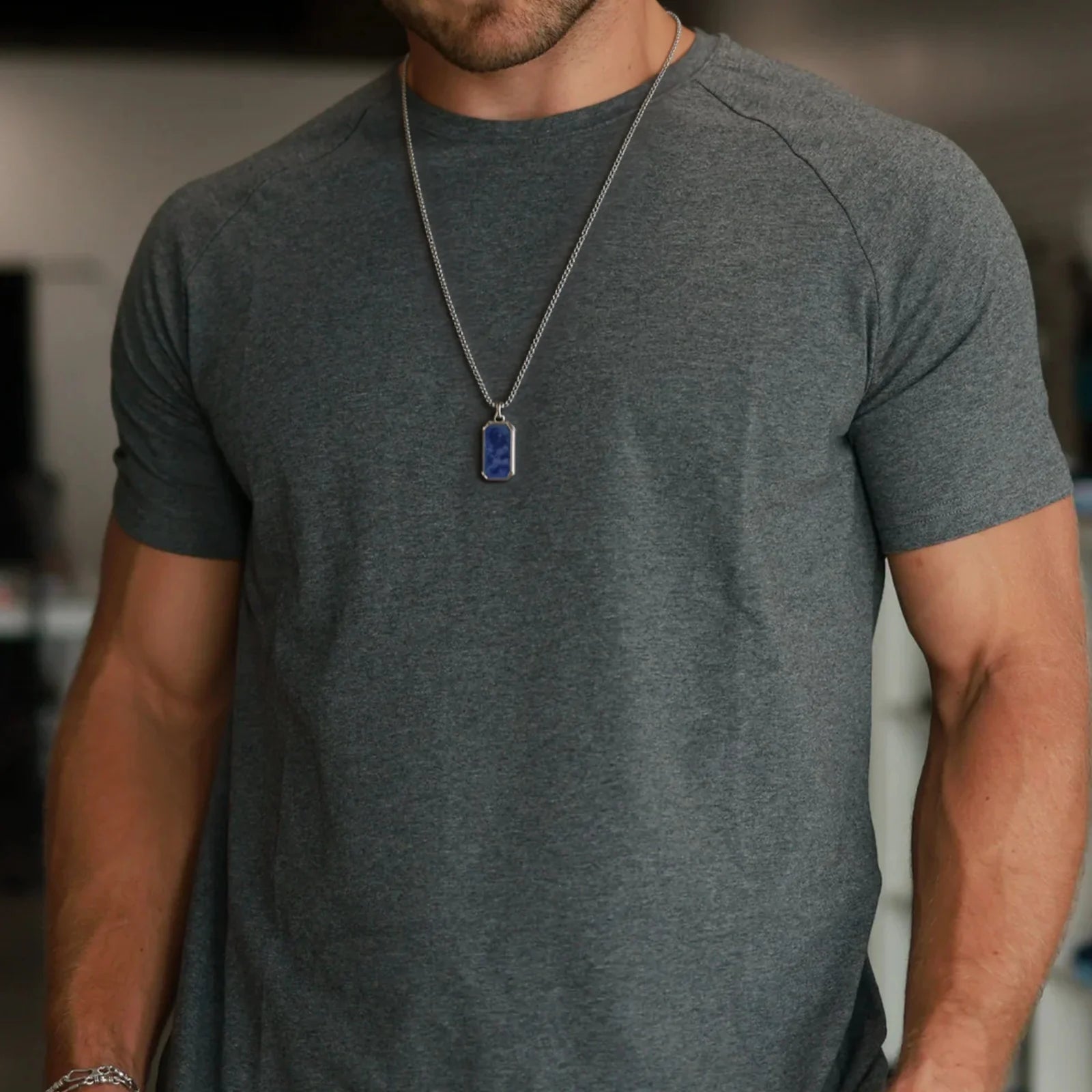 Chamica Lapis Onyx Necklace