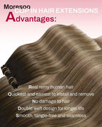 Balayage Clip-In Hair Extensions