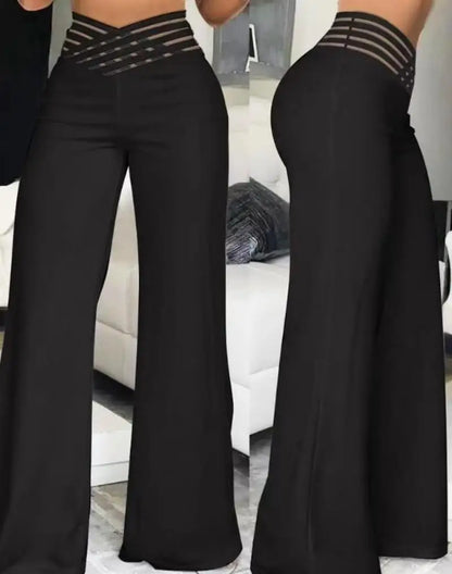 High Waist Wide Leg Pants – Elegant Summer Trousers