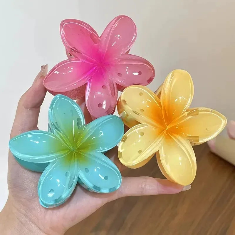 Flower Claw Clip
