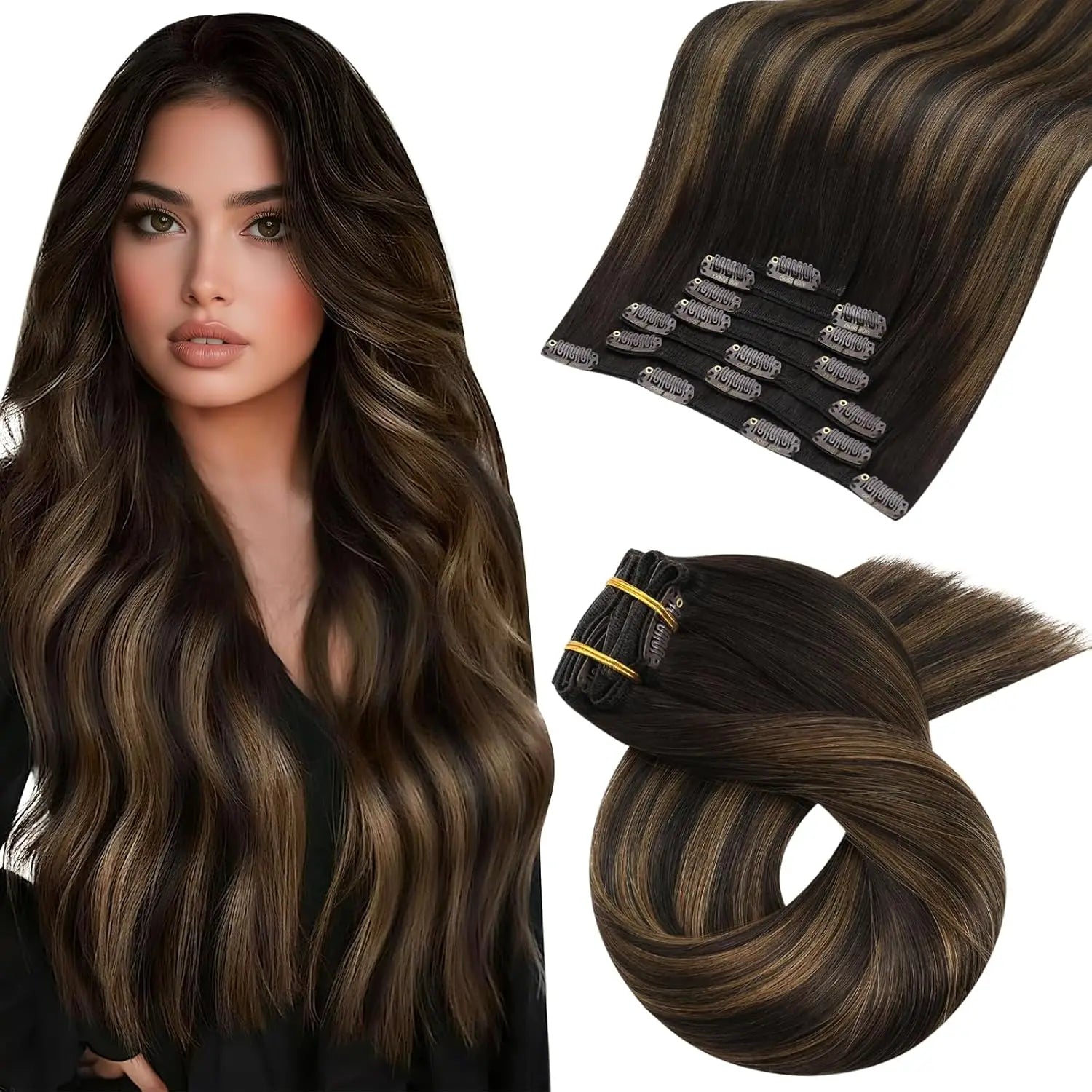 Balayage Clip-In Hair Extensions