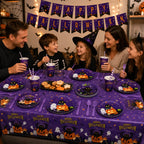 Black Cat Pumpkin Tableware Set