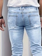 Five-Pocket Slim Stretch Jeans