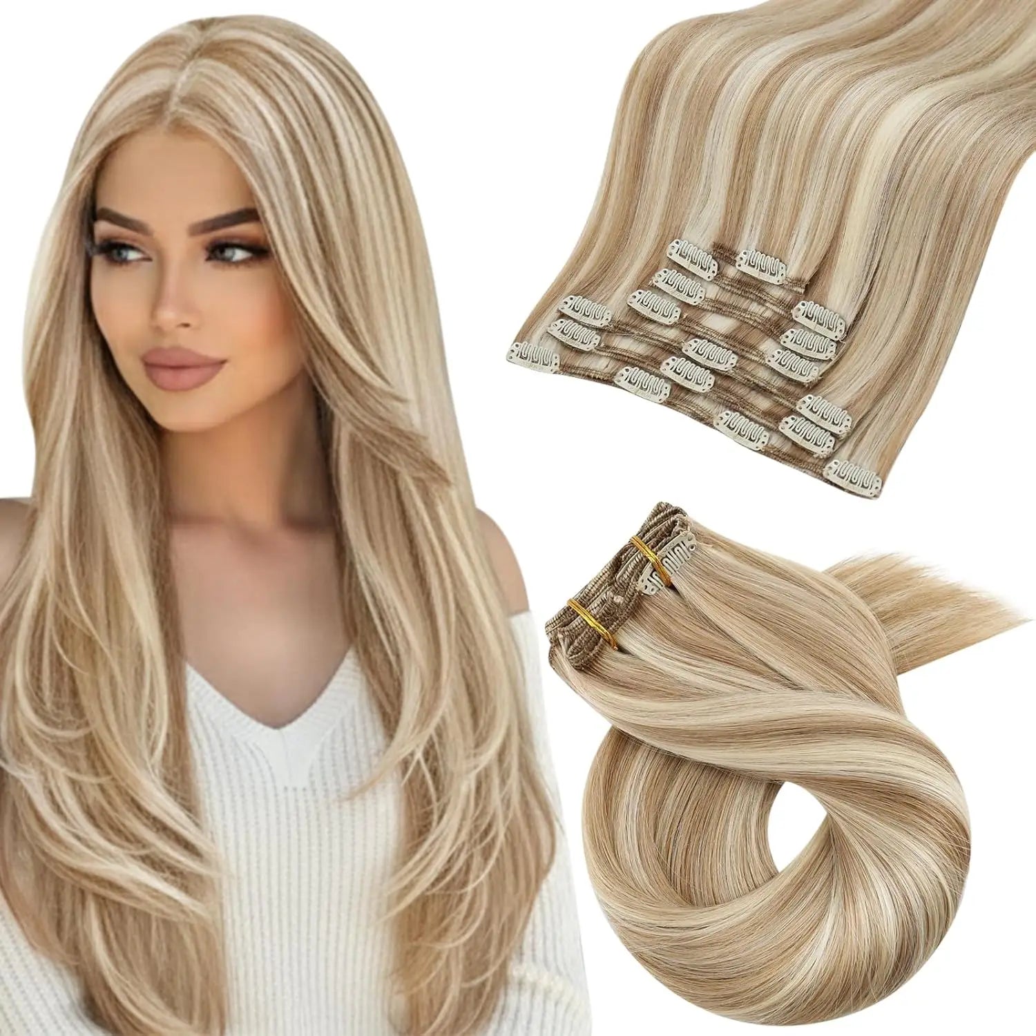 Balayage Clip-In Hair Extensions