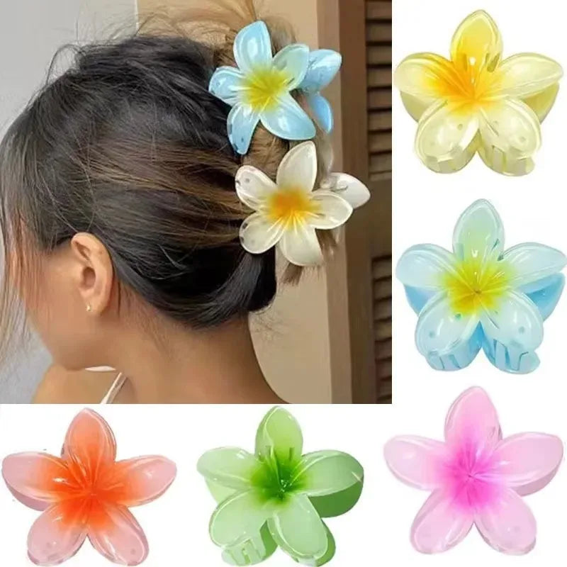 Flower Claw Clip