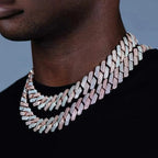 Iced-Out Cuban Zirconia Necklace