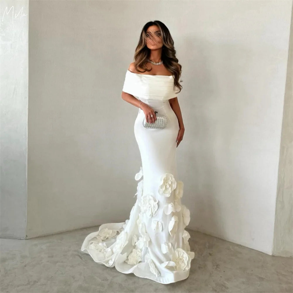 Lace Appliqué Gown