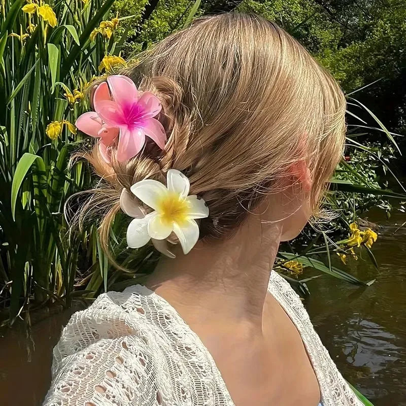 Flower Claw Clip