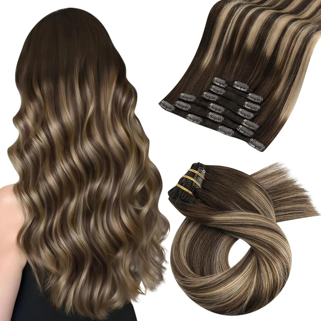 Balayage Clip-In Hair Extensions