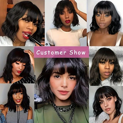 3X1 Middle Part Bob Wig
