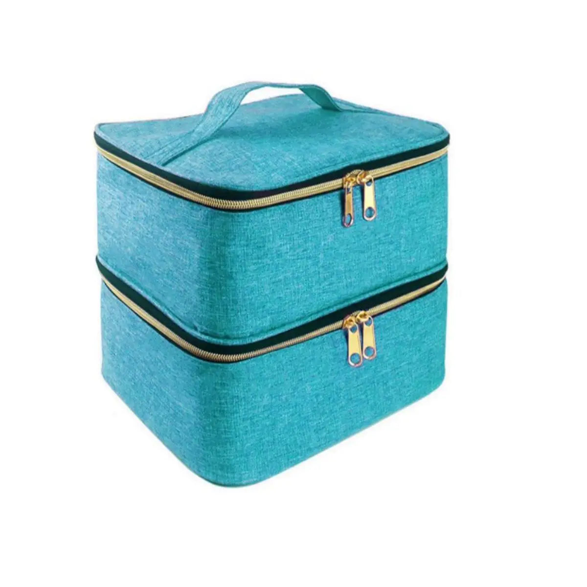 Double Layer Cosmetic Organizer Bag