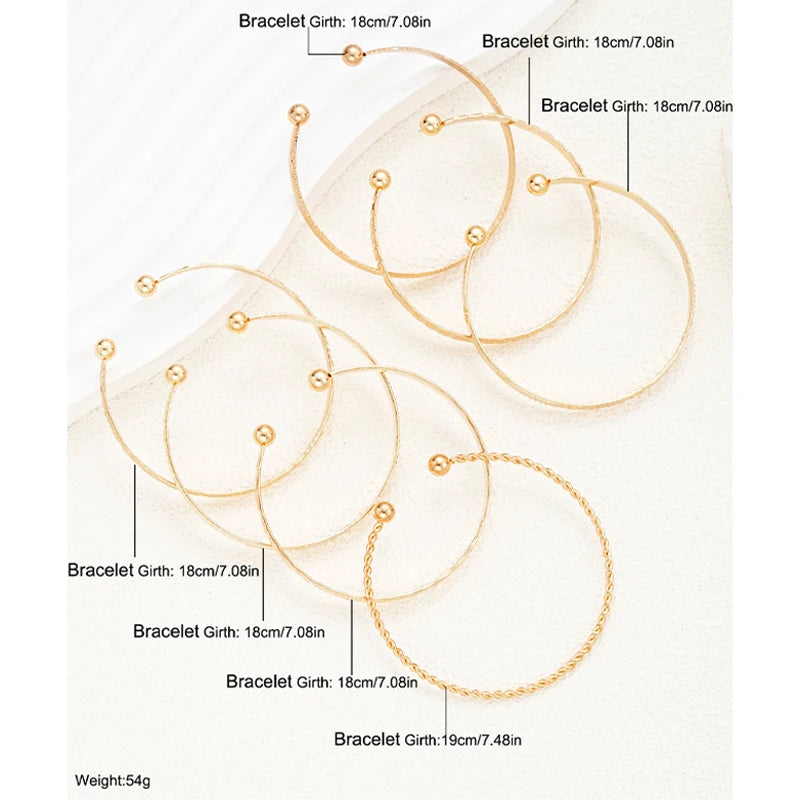 Bohemian Gold Cuff Bracelet