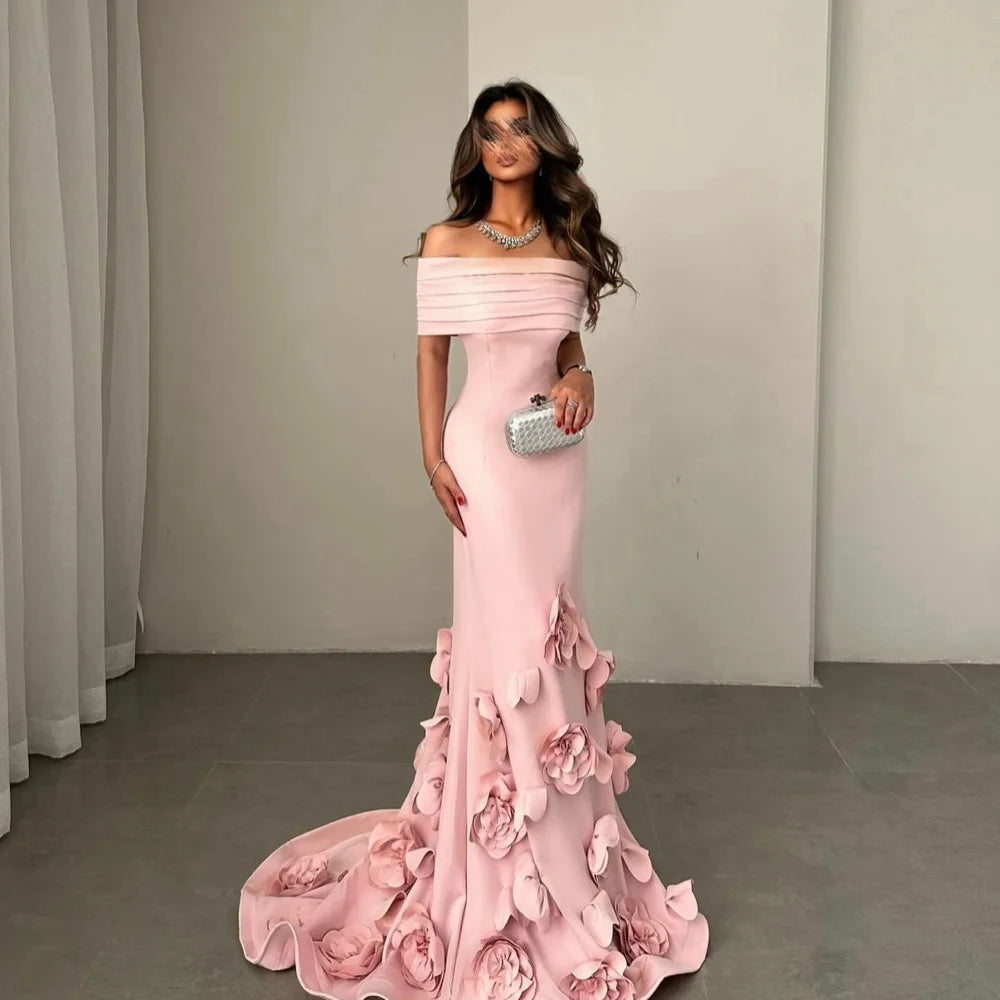Lace Appliqué Gown