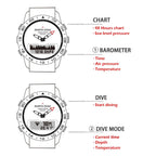 North Edge Compass Altimeter Watch