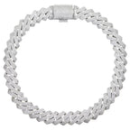 Iced-Out Cuban Zirconia Necklace