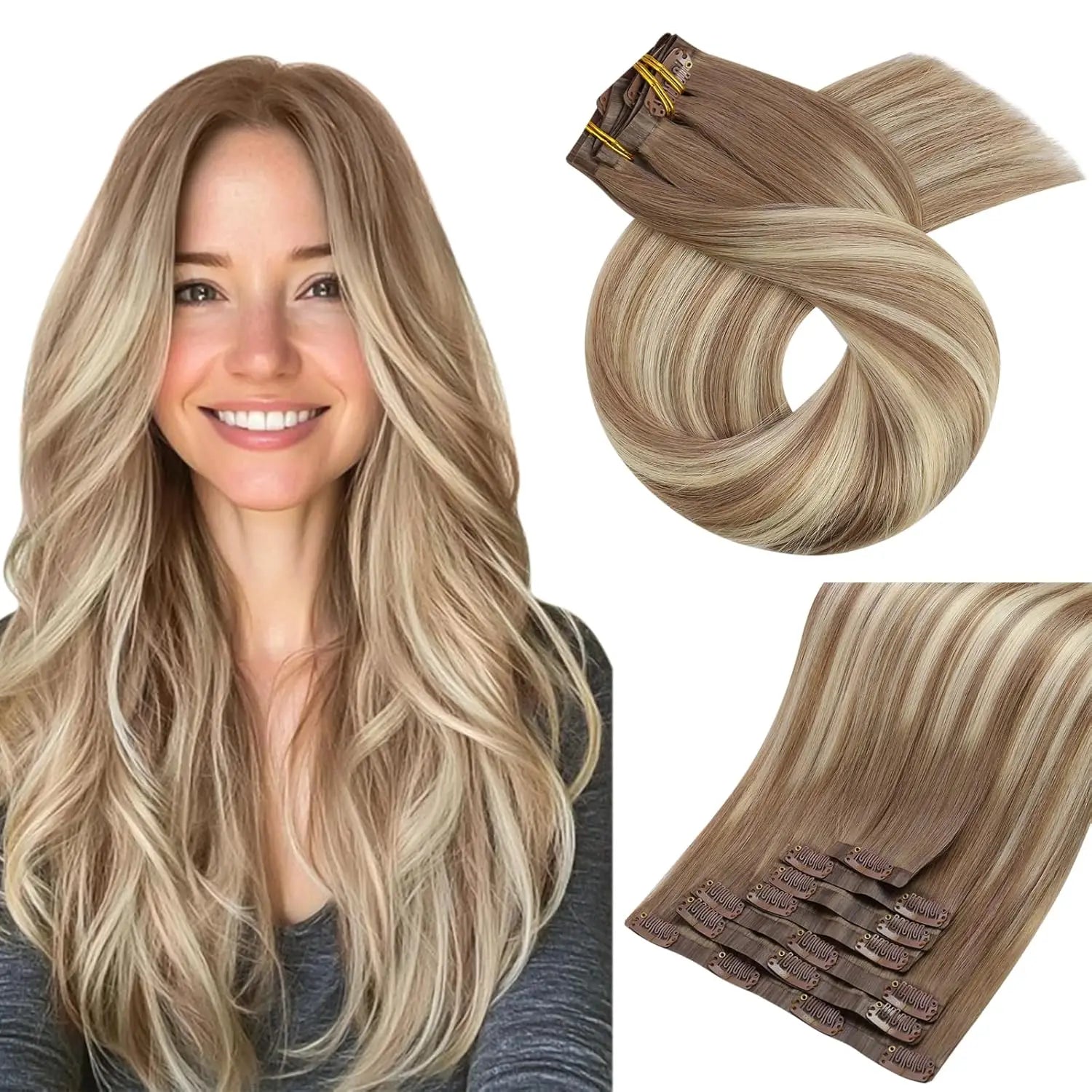 Balayage Clip-In Hair Extensions