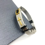 Men’s Cross Mesh Bracelet