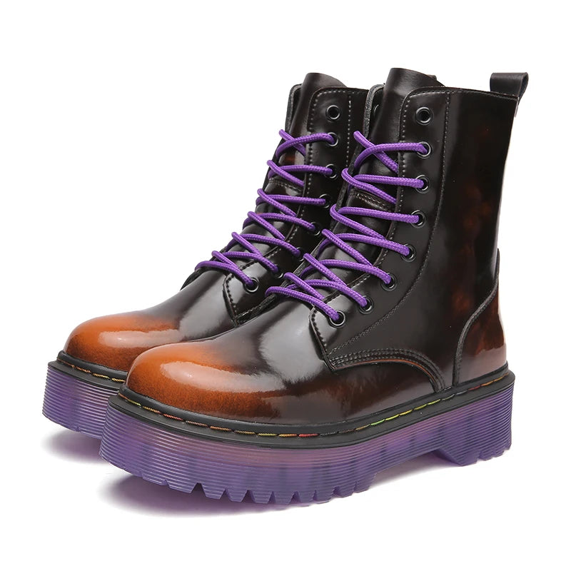 Platform Ankle Boots