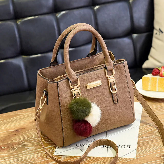 Hairball Beading Women Handbag