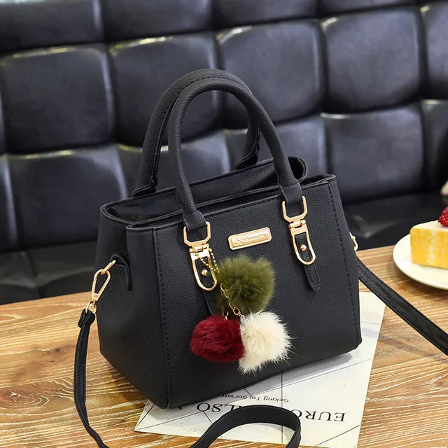 Hairball Beading Women Handbag