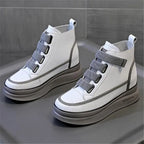 Platform Leather Sneakers