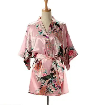 Lace Up Yukata Bathrobe