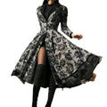 Vintage Lace Seamed Dress