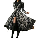 Vintage Lace Seamed Dress