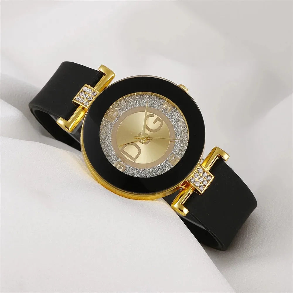Large Dial Silicone Watch