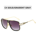 Retro metal sunglasses