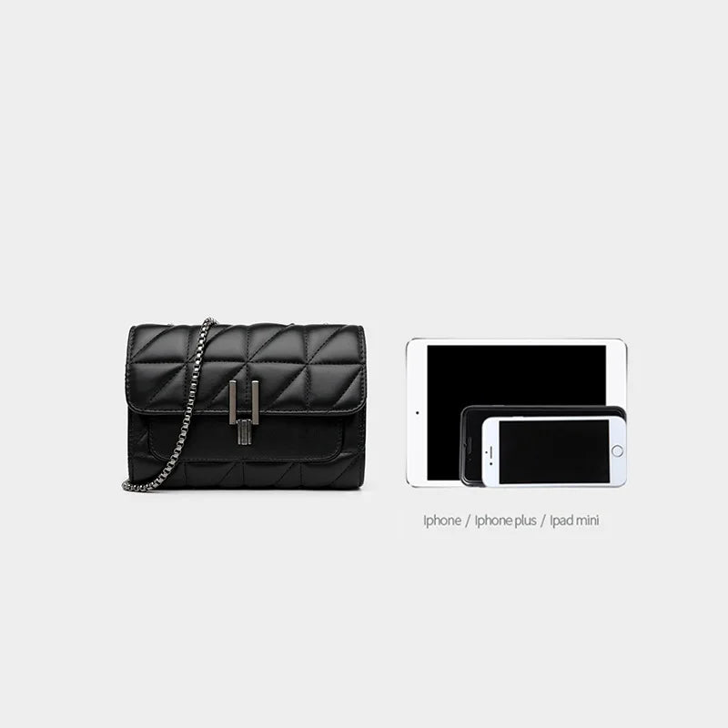 Luxury Leather Chain Bag