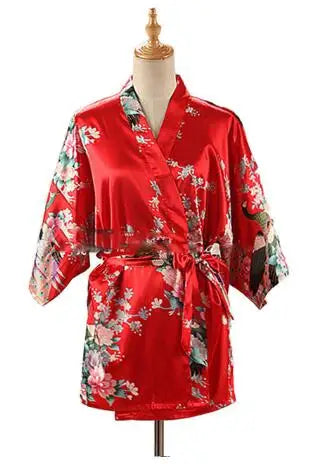 Lace Up Yukata Bathrobe
