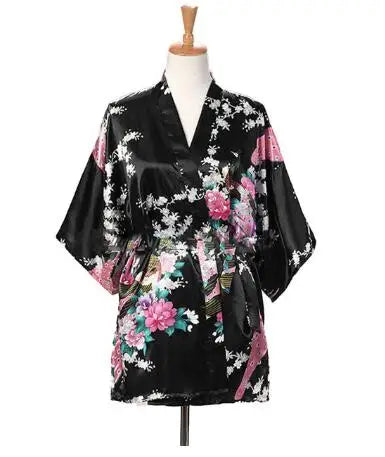 Lace Up Yukata Bathrobe