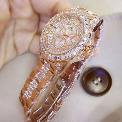 Luxury Fashion Rose Watch
