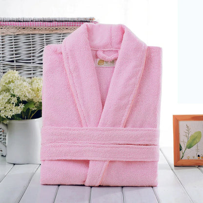 Casual Unisex Terry Bathrobe