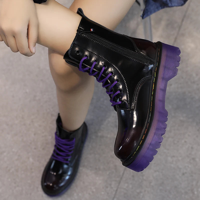 Platform Ankle Boots