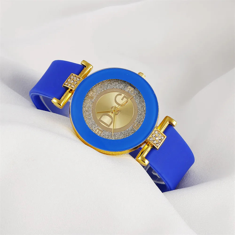 Large Dial Silicone Watch