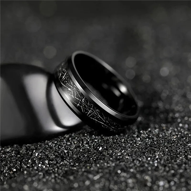 TIGRADE Black Titanium Ring