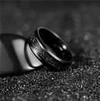 TIGRADE Black Titanium Ring