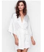 Women’s Satin Nightgown Robe