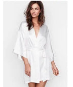 Women’s Satin Nightgown Robe