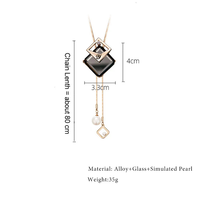 Women’s Long Pendant Necklace