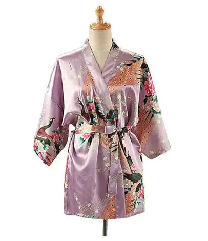 Lace Up Yukata Bathrobe