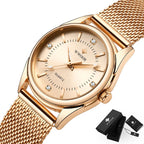 Gold Chronograph Watch