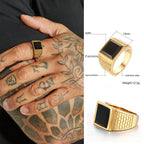 Mprainbow Bald Eagle Ring