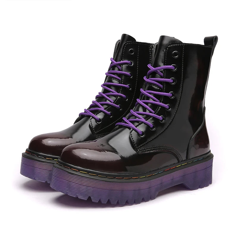 Platform Ankle Boots