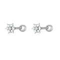 Butterfly Star Stud Earrings