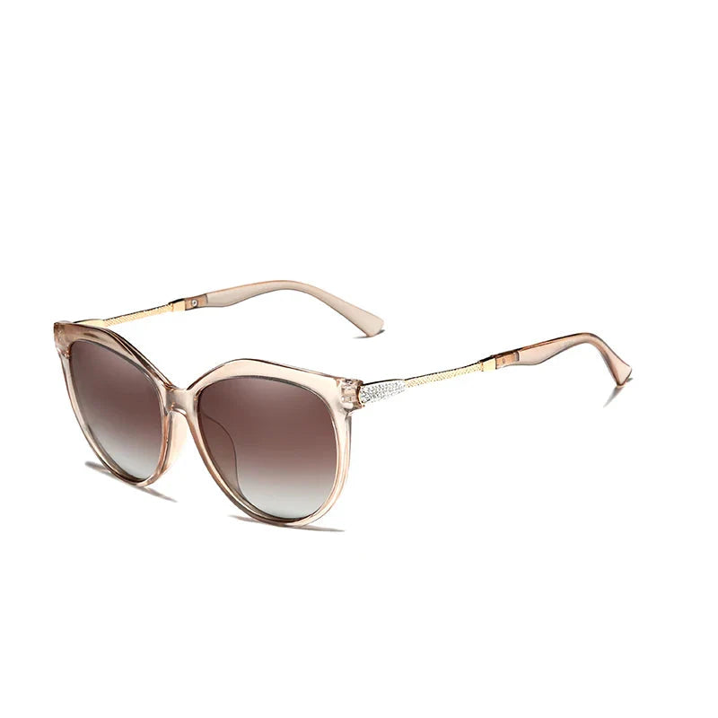 Elegant Oval Polarized Sunglasses