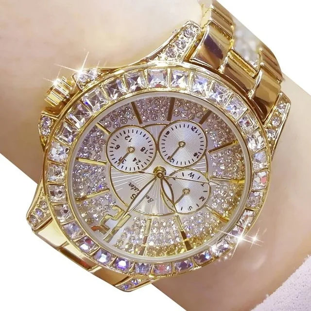 Luxury Fashion Rose Watch